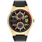 Ficha técnica e caractérísticas do produto Relógio Masculino Ferrari 0830417 Prova D` Água / Pulseira de Couro