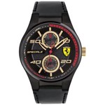 Ficha técnica e caractérísticas do produto Relógio Masculino Ferrari 0830418 Prova D` Água / Pulseira de Couro