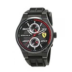 Ficha técnica e caractérísticas do produto Relógio Masculino Ferrari 0830356 Prova D` Água