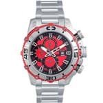 Ficha técnica e caractérísticas do produto Relógio Masculino Festina Chrono Bike F16599-8 Aço com Fundo Vermelho