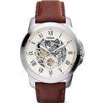 Ficha técnica e caractérísticas do produto Relogio Masculino Fossil Automatico - Me3052/oxn - Marrom/prata - Fossil