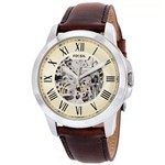 Ficha técnica e caractérísticas do produto Relógio Masculino Fossil Automático Me3099/0bn 45mm Couro