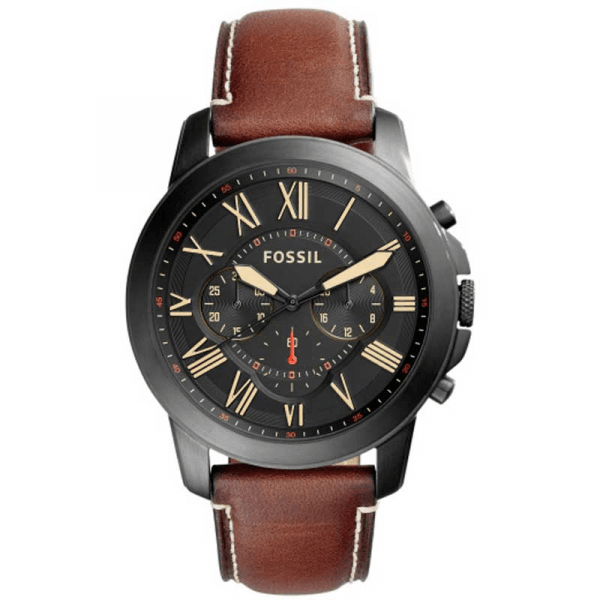 Ficha técnica e caractérísticas do produto Relógio Masculino Fossil FS5241/0PN 44mm Couro Marrom