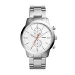 Ficha técnica e caractérísticas do produto Relógio Masculino Fossil FS5346/1BN Pulseira Aço Prata