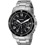 Ficha técnica e caractérísticas do produto Relógio Masculino Fossil Fs5236/0pn 43mm Pulseira Aço Prata