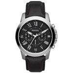 Ficha técnica e caractérísticas do produto Relógio Masculino Fossil Grant Chronograph FFS4812/Z Couro