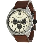 Ficha técnica e caractérísticas do produto Relógio Masculino Fossil Modelo CH2835 Pulseira em Couro / a Prova D' Água