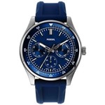 Ficha técnica e caractérísticas do produto Relógio Masculino Fossil Modelo FS5577 Pulseira em Silicone / a Prova D` Água