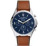 Ficha técnica e caractérísticas do produto Relógio Masculino Fossil Modelo FS5605 Pulseira em Couro / a Prova D` Água