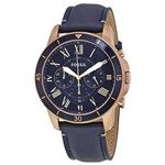 Relógio Masculino Fossil Modelo FS5237 Pulseira em Couro