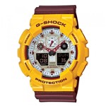 Ficha técnica e caractérísticas do produto Relógio Masculino G-Shock Analógico Digital GA-100CS-9ADR - Casio