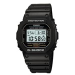 Ficha técnica e caractérísticas do produto Relógio Masculino G-Shock Digital DW-5600E-1VDF DW-5600E-1VD - Casio*