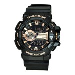 Ficha técnica e caractérísticas do produto Relógio Masculino G-Shock GA-400GB-1A4DR Pulseira Preta - Casio