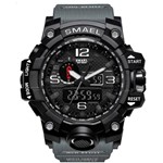 Relógio Masculino G-Shock Militar Smael 1545 - Cinza