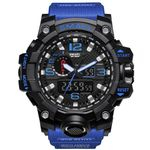 Ficha técnica e caractérísticas do produto Relógio Masculino G-shock Smael 1545 Militar - Azul