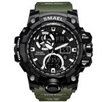 Ficha técnica e caractérísticas do produto Relógio Masculino G-Shock Smael 1545C Militar - Verde