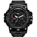 Ficha técnica e caractérísticas do produto Relógio Masculino G-Shock Smael Militar Exercito Prova Dagua - All Black