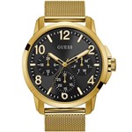 Ficha técnica e caractérísticas do produto Relógio Masculino Guess Analógico 92681GPGTDA2 Dourado