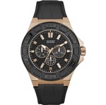 Ficha técnica e caractérísticas do produto Relógio Masculino Guess Multifunção com Pulseira de Couro