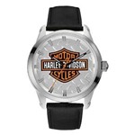 Ficha técnica e caractérísticas do produto Relógio Masculino Harley-Davidson Modelo 76A145 - a Prova D' Água