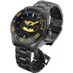 Ficha técnica e caractérísticas do produto Relógio Masculino Invicta DC Comics Batman 26901 Preto 47mm Automático