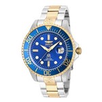 Ficha técnica e caractérísticas do produto Relógio Masculino Invicta Modelo 20144 Pro Diver Automático Light Azul - a Prova D`água