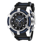 Ficha técnica e caractérísticas do produto Relógio Masculino Invicta Modelo 23051 Bolt - a Prova D` Água - Preto/Azul