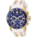 Ficha técnica e caractérísticas do produto Relógio Masculino Invicta Modelo 20288 Pulseira em Silicone / a Prova D` Água