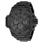 Ficha técnica e caractérísticas do produto Relógio Masculino Invicta Modelo 23099 Akula Gunmetal - a Prova D`água - Preto