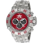 Ficha técnica e caractérísticas do produto Relógio Masculino Invicta Modelo 24448 Subaqua Gunmetal, Red - a Prova D`Água