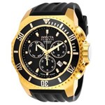 Ficha técnica e caractérísticas do produto Relógio Masculino Invicta Modelo 25731 Russian Diver - a Prova D` Água - Preto