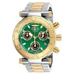 Ficha técnica e caractérísticas do produto Relógio Masculino Invicta Modelo 25804 Subaqua Verde Dial Watch
