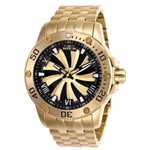 Ficha técnica e caractérísticas do produto Relógio Masculino Invicta Modelo 25850 Speedway Automático Dourado, Preto - a Prova D`água - Dourado