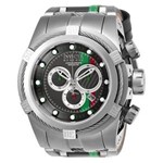 Ficha técnica e caractérísticas do produto Relógio Masculino Invicta Modelo 26470 Reserve Gunmetal, Red, Verde, Prata - à Prova D`água