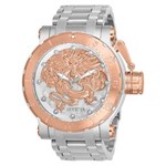 Ficha técnica e caractérísticas do produto Relógio Masculino Invicta Modelo 26509 Coalition Forces Automático Rose Dourado - à Prova D`água