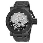 Ficha técnica e caractérísticas do produto Relógio Masculino Invicta Modelo 26512 Coalition Forces Automático Preto, Prata Dial Watch
