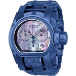 Ficha técnica e caractérísticas do produto Relógio Masculino Invicta Modelo 26709 Reserve Platinum, Azul - à Prova D`água