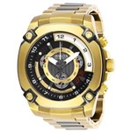 Ficha técnica e caractérísticas do produto Relógio Masculino Invicta Modelo 27052 Reserve - a Prova D` Água - Dourado/Gun Metal