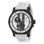 Ficha técnica e caractérísticas do produto Relógio Masculino Invicta Modelo 27126 S1 Rally Multifunção Branco, Charcoal - a Prova D`água