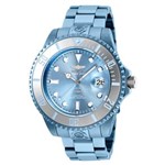 Ficha técnica e caractérísticas do produto Relógio Masculino Invicta Modelo 27533 Pro Diver Automático Light Azul - a Prova D`água - Azul