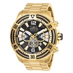 Ficha técnica e caractérísticas do produto Relógio Masculino Invicta Modelo 27266 Bolt - a Prova D` Água - Dourado