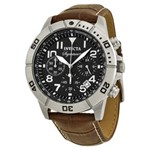 Ficha técnica e caractérísticas do produto Relógio Masculino Invicta Modelo 7281 - Pulseira em Couro / a Prova D' Água