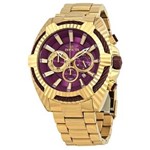 Ficha técnica e caractérísticas do produto Relógio Masculino Invicta Modelo 28044 Bolt Dourado, Red - a Prova D`água - Dourado