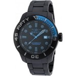 Ficha técnica e caractérísticas do produto Relógio Masculino Invicta Ti-22 Auto Black Titanium And Dial Black Titanium Blue Accents - Modelo Invicta-20517