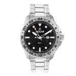 Relógio Masculino Jaguar GMT J011ASS01 G1SX Aço