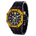 Ficha técnica e caractérísticas do produto Relógio Masculino Lamborghini LB90012663M - Coleção Huracan