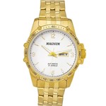 Ficha técnica e caractérísticas do produto Relógio Masculino Magnum Automatic 21 Jewels Ma33853h Dourado