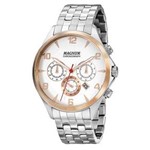 Relógio Masculino Magnum Chronograph MA33513Q - Prata/Rose