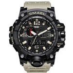 Relógio Masculino Militar G-Shock Smael 1545 Prova Agua Kaki