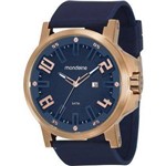 Ficha técnica e caractérísticas do produto Relógio Masculino Mondaine 99233GPMVRI5 55mm Silicone Azul